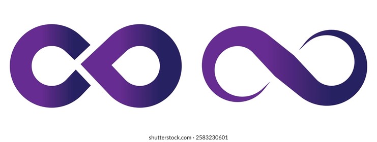 Infinity Symbol, infinity loop or icon, infinity logo infinity sign symbol.