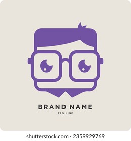 Infinity symbol making from concept logo design. Logo template. Infinity square logo, symbol, badges, icons, monogram, social media, logomark. Hotel Logo, Beer, Man, King, Restaurant   Design Vector.