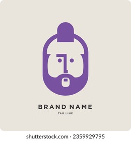 Infinity symbol making from concept logo design. Logo template. Infinity square logo, symbol, badges, icons, monogram, social media, logomark. Hotel Logo, Beer, Man, King, Restaurant   Design Vector.