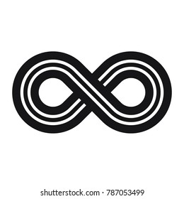 infinity symbol or sign, infinity icon 