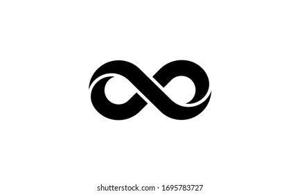 infinity symbol or sign, infinity icon vector illustration