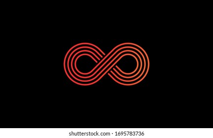 infinity symbol or sign, infinity icon vector illustration