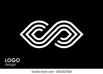 Infinity symbol sign vector image