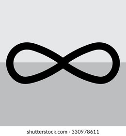Infinity symbol. vector illustration