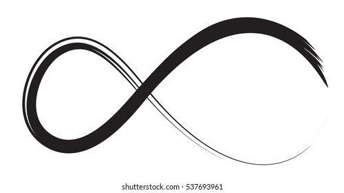 Infinity Symbol, Vector illustration