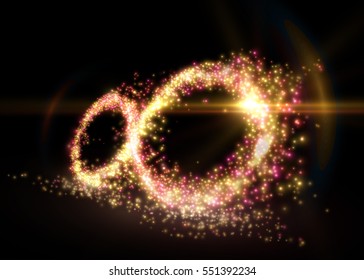 Infinity symbol. Vector illustration.