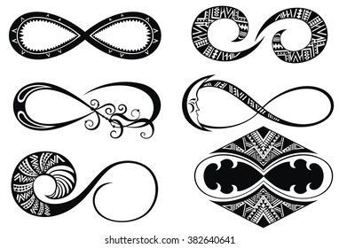 Infinity symbols 