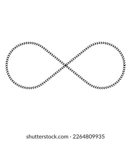 Infinity symbols. Eternal, limitless, endless, life logo or tattoo concept.