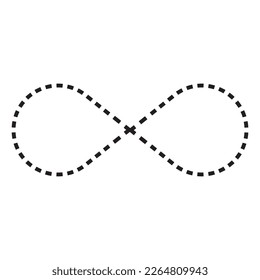 Infinity symbols. Eternal, limitless, endless, life logo or tattoo concept.