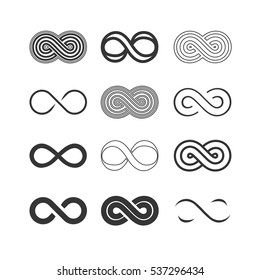 infinity symbols set