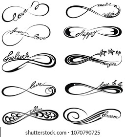 Infinity Symbols For Tattoo
