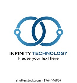 Infinity technology logo. suitable for web, app, internet, technology, media, internet, globe, system, digital, etc