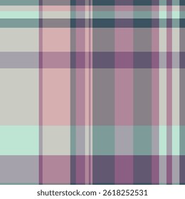 Infinity texture background vector, quality tartan check seamless. Hounds textile pattern plaid fabric in pastel and grey colors palette.