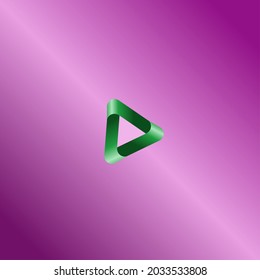 
infinity triangle logo suitable for company logo, smartphone theme and other uses