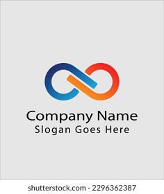Infinity type logo for designers and buyer