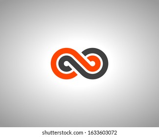 Infinity Vector Design for Logo Company, Icon, Symbol etc