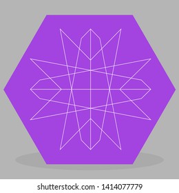 Infinity vector eps symbol illustration isolated on background
