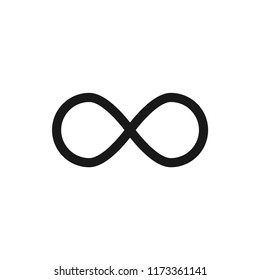 infinity vector icon 10 eps