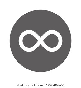 infinity vector icon 10 eps