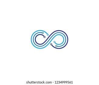 Infinity vector icon