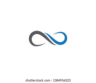 Infinity vector icon illustration design