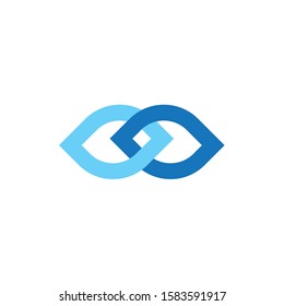  Infinity Vector Logo Template Illustration Design. Vector EPS 10.
