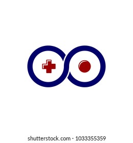 Infinity Video Game Joystick Console Theme Logo Templatevector
