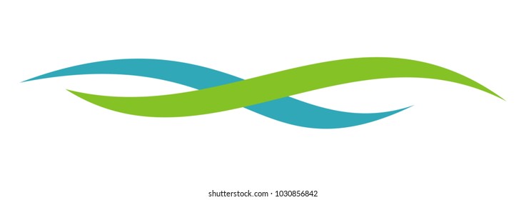 Infinity Wave Icon Vector Logo Template Illustration Design. Vector EPS 10.