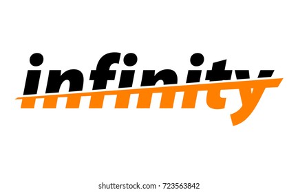 Infinity Word Emblem 