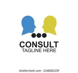 Infinty chat logo design template,  speech bubble icon logo vector illustration, creative color or black message logo high resolution ,talking talk consulting logo company ,consult icon