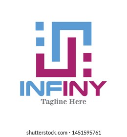 Infiny is a simple logo, like an infinity , suitable for various needs of your company or business logo,
