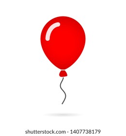 Inflatable balloon icon isolated on white background