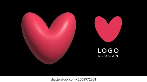 Inflatable letter V appealing 3D logo, glossy shiny bubble logotype for education and childish poster design, U2K brand identity, tech startup, eye-catching typographic. Vector illustration