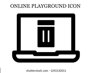 Inflatable search icon. Editable Inflatable search icon for web or mobile.