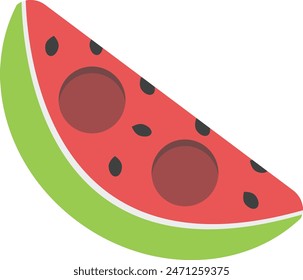 Inflatable Swimming Ring for Children. Vector Illustration in Cute Cartoon Style.