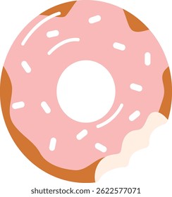 Inflatable water mattress donut shape