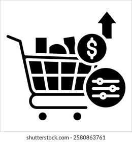 Inflation Control Icon Element For Design