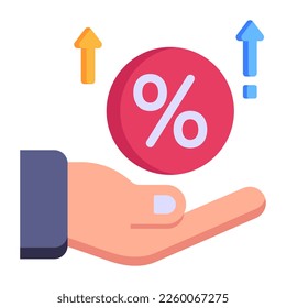 An Inflation icon with editable design 