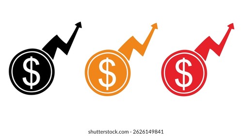 Inflation icon. Simple element from Crisis collection
