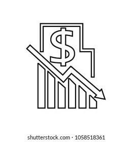 inflation icon vector