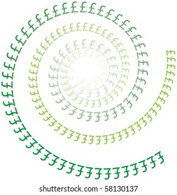 Inflationary spiral