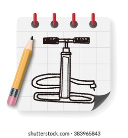 Inflator tool doodle