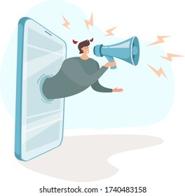  La influencia de los comentarios malignos en las redes sociales sobre la psique humana. Depresión, dependencia de la opinión pública, detractores. Ayuda psicológica. Humillación, agresiones verbales agresivas.