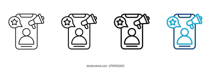 Symbol beeinflussen Andere Formatgliederung Kollektion Set Vektorgrafik
