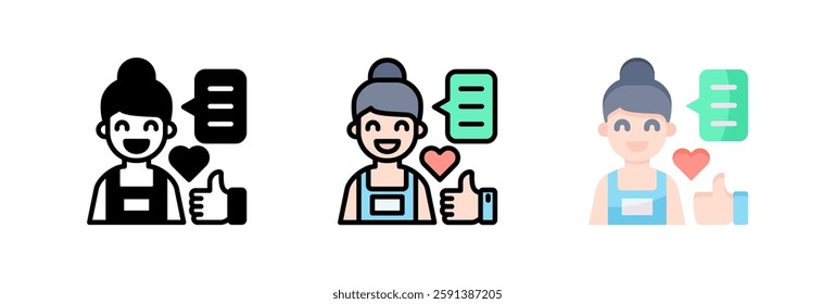 Influence Icon Element For Design