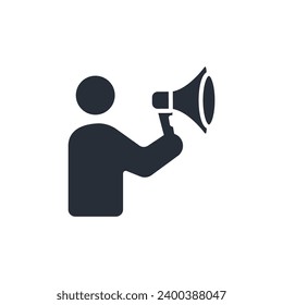 influence icon. vector.Editable stroke.linear style sign for use web design,logo.Symbol illustration.