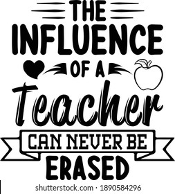 The Influence Of A Teacher Can Never Be Erased, Teacher Vector File