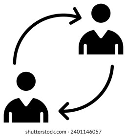 Influencer Engagement Icon line vector illustration