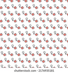influencer icon pattern in design 