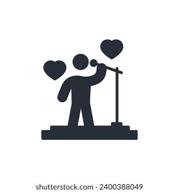 Influencer icon. vector.Editable stroke.linear style sign for use web design,logo.Symbol illustration.